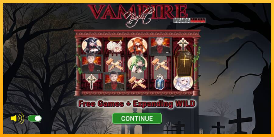 Vampire Night gaming machine for money, picture 1