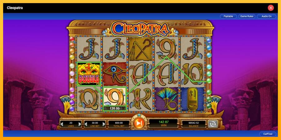 Cleopatra gaming machine for money, picture 4