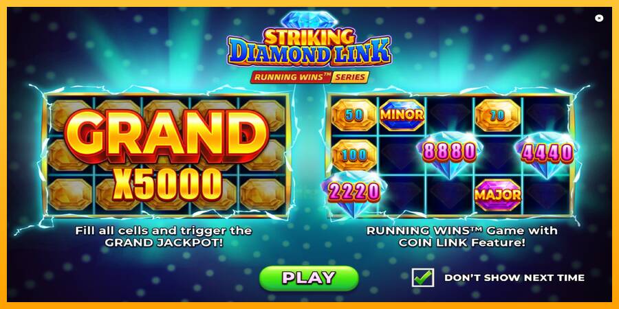 Striking Diamond Link gaming machine for money, picture 1