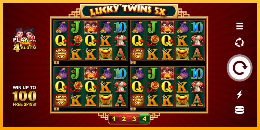 Lucky Twins 5X 4Tune Reels gaming machine for money, picture 2