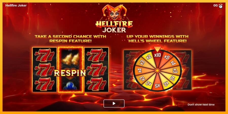 Hellfire Joker gaming machine for money, picture 1