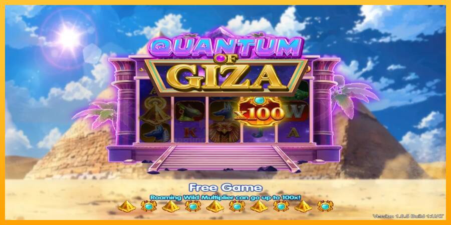 Quantum of Giza gaming machine for money, picture 1