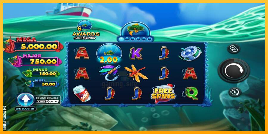 Big Mouth Fishin gaming machine for money, picture 2