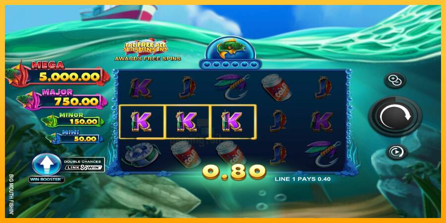 Big Mouth Fishin gaming machine for money, picture 4