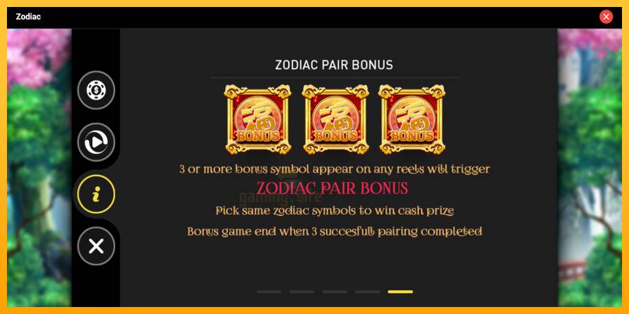 Zodiac gaming machine for money, picture 7