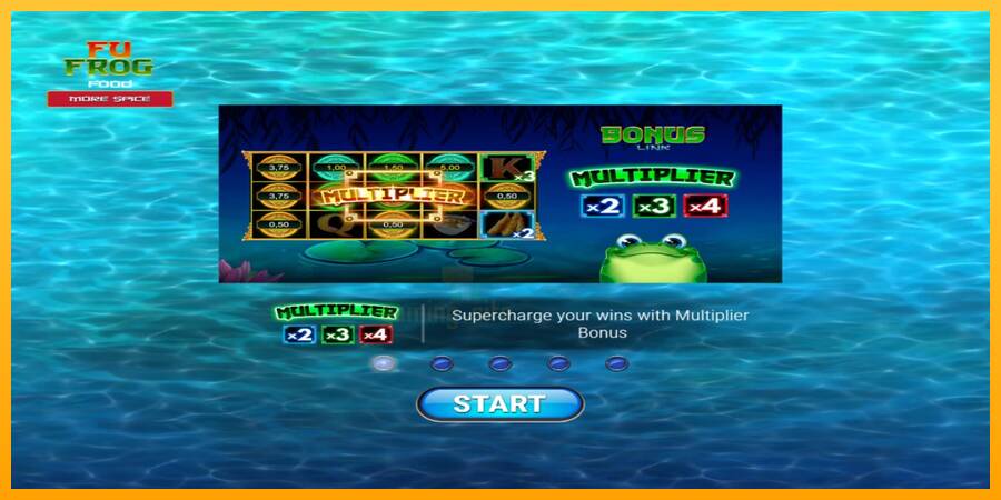 Fu Frog Food gaming machine for money, picture 1