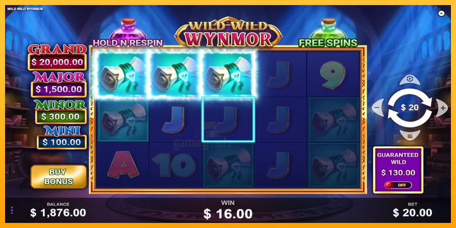 Wild Wild Wynmor gaming machine for money, picture 3