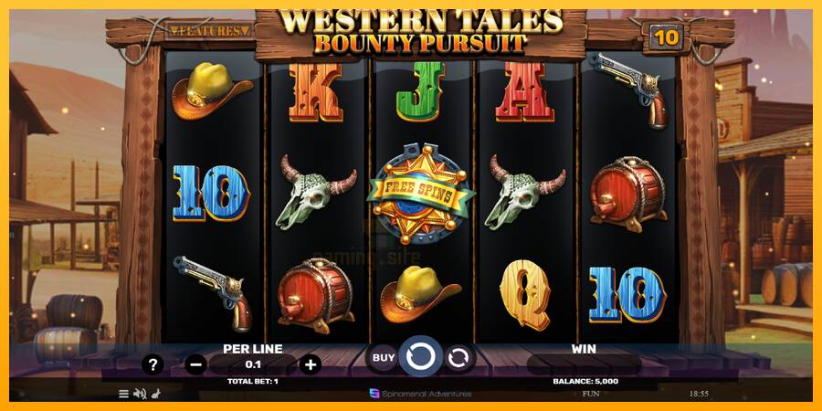 Western Tales - Bounty Pursuit gaming machine for money, picture 2