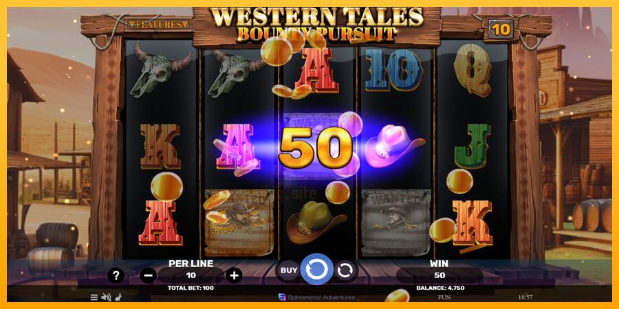 Western Tales - Bounty Pursuit gaming machine for money, picture 3