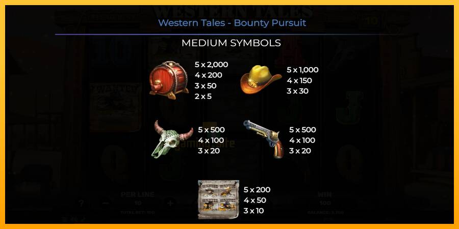 Western Tales - Bounty Pursuit gaming machine for money, picture 6