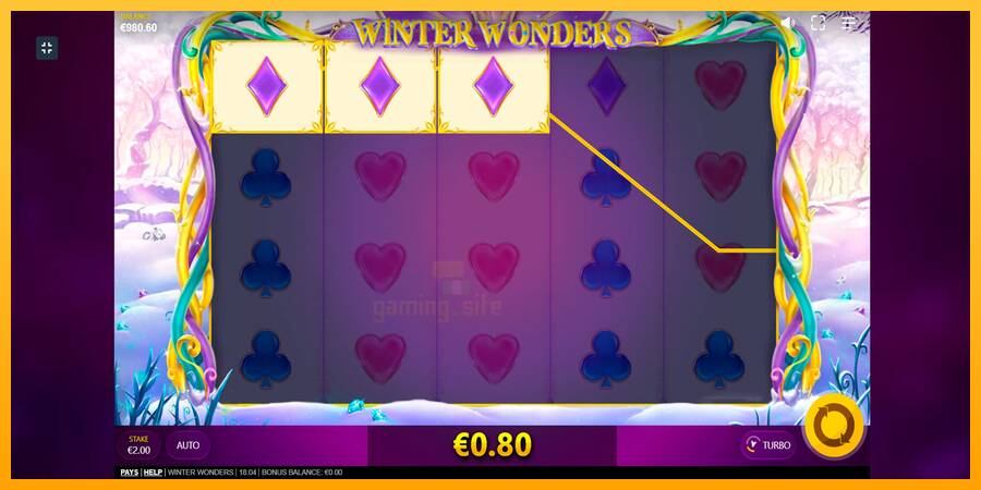 Winter Wonders gaming machine for money, picture 8