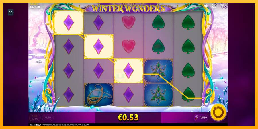 Winter Wonders gaming machine for money, picture 9