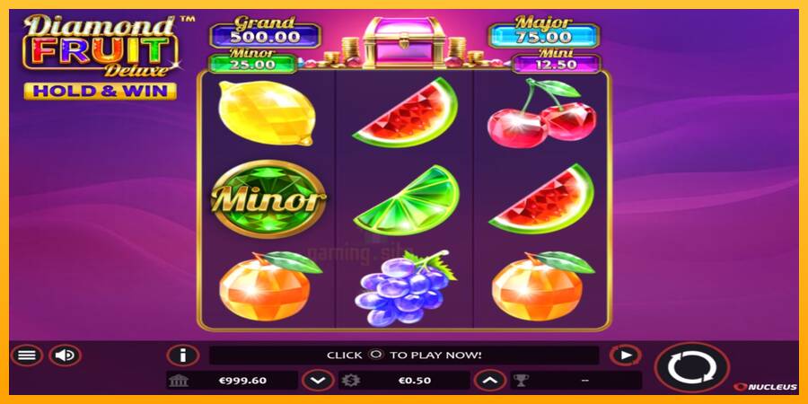 Diamond Fruit Deluxe gaming machine for money, picture 1