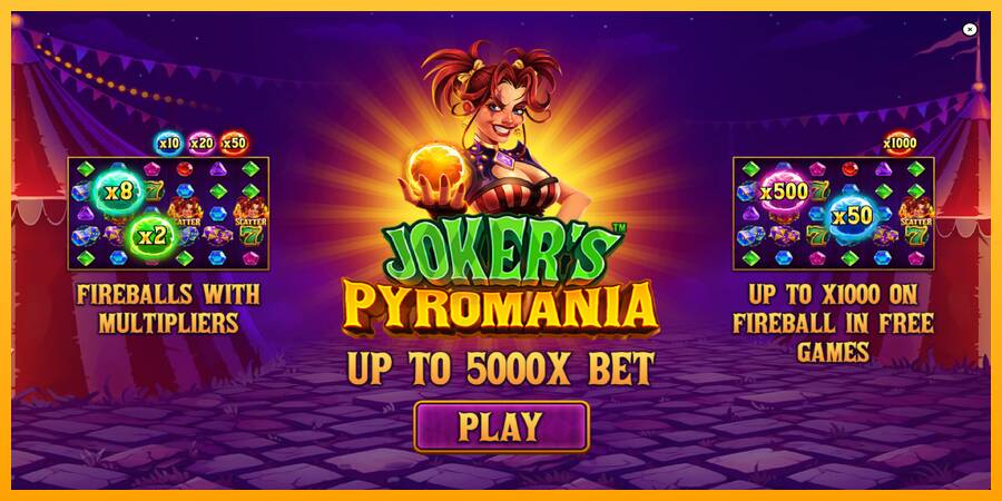 Jokers Pyromania gaming machine for money, picture 1