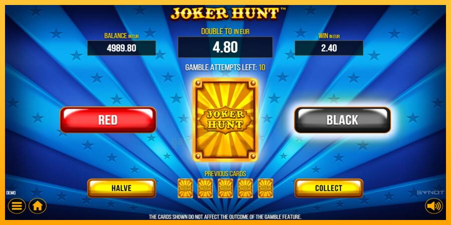 Joker Hunt gaming machine for money, picture 4