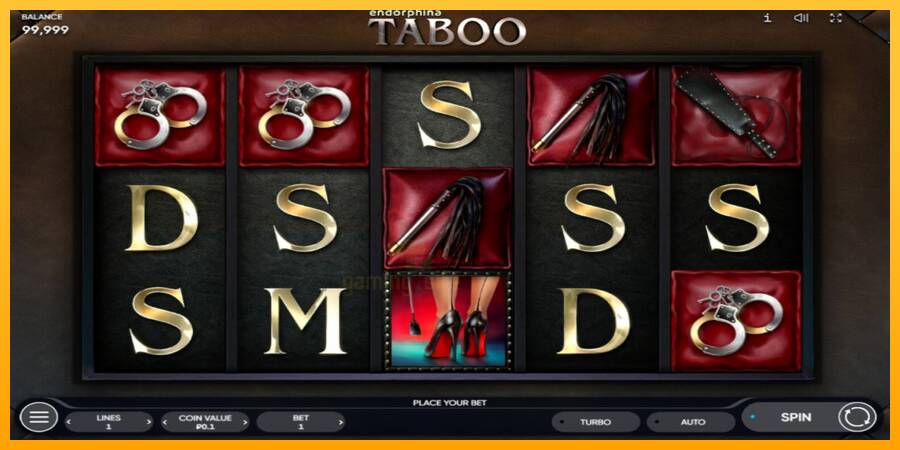 Taboo gaming machine for money, picture 2