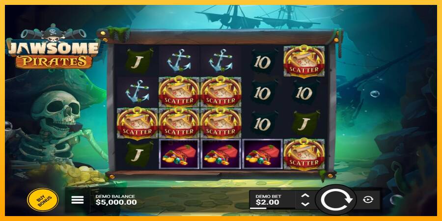 Jawsome Pirates gaming machine for money, picture 1