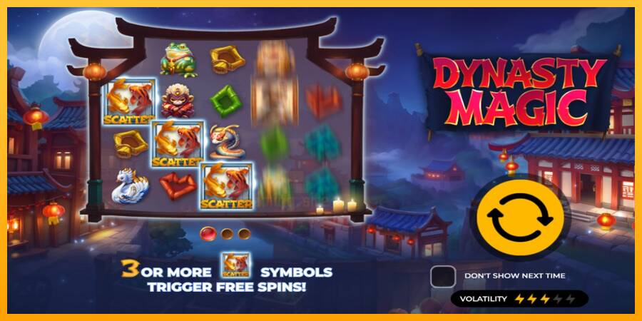 Dynasty Magic gaming machine for money, picture 1