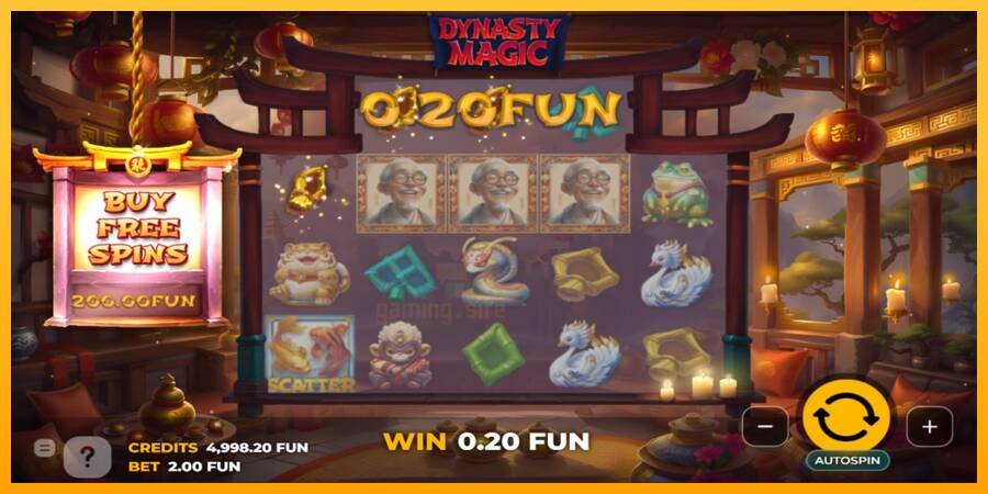 Dynasty Magic gaming machine for money, picture 3