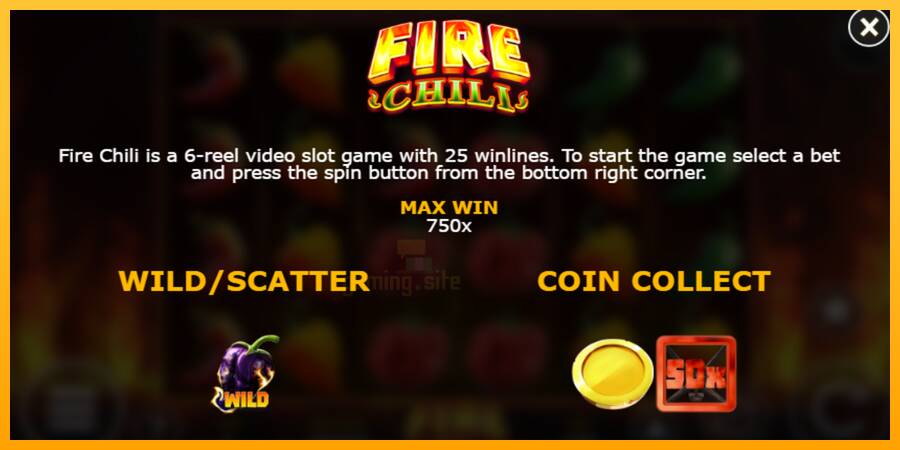 Fire Chili gaming machine for money, picture 2