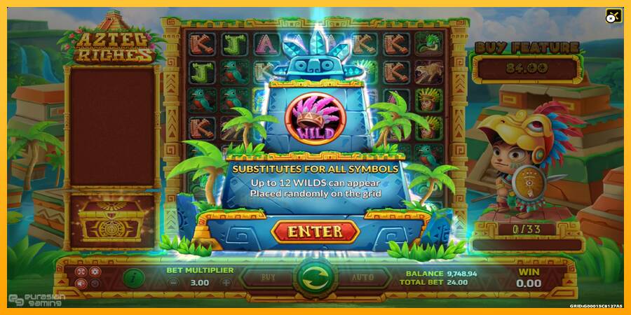 Aztec Riches gaming machine for money, picture 4