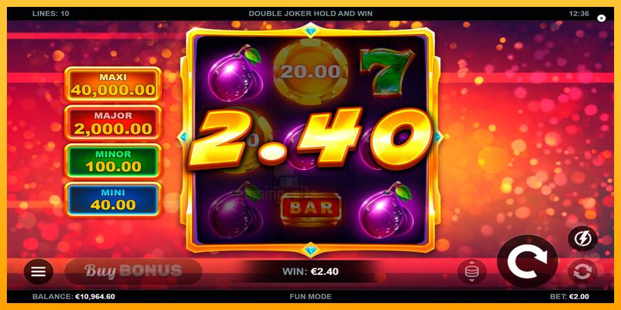 Double Joker Hold and Win gaming machine for money, picture 3