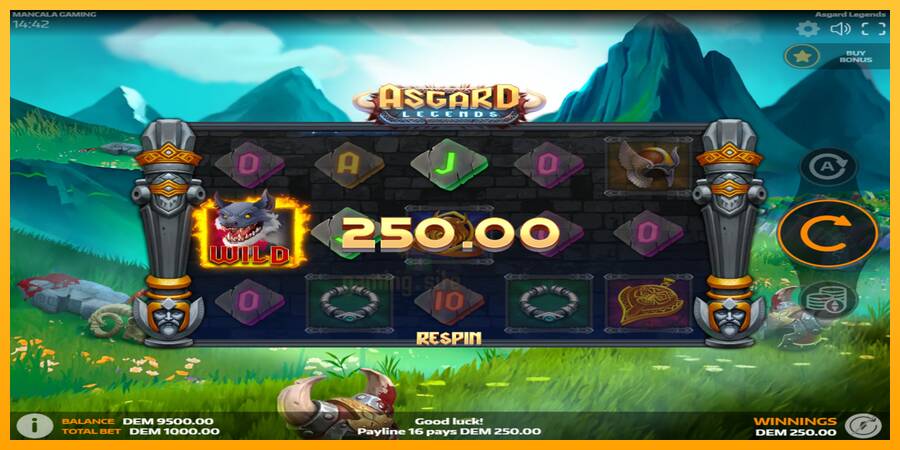 Asgard Legends gaming machine for money, picture 5