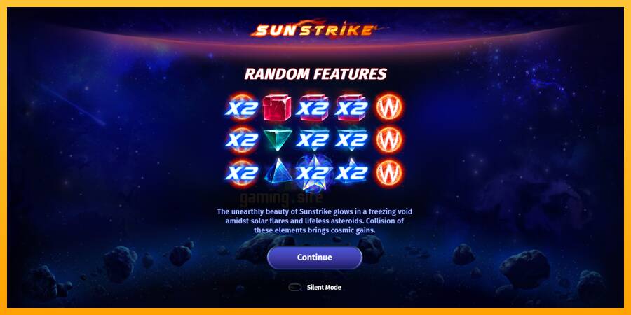 Sun Strike gaming machine for money, picture 1