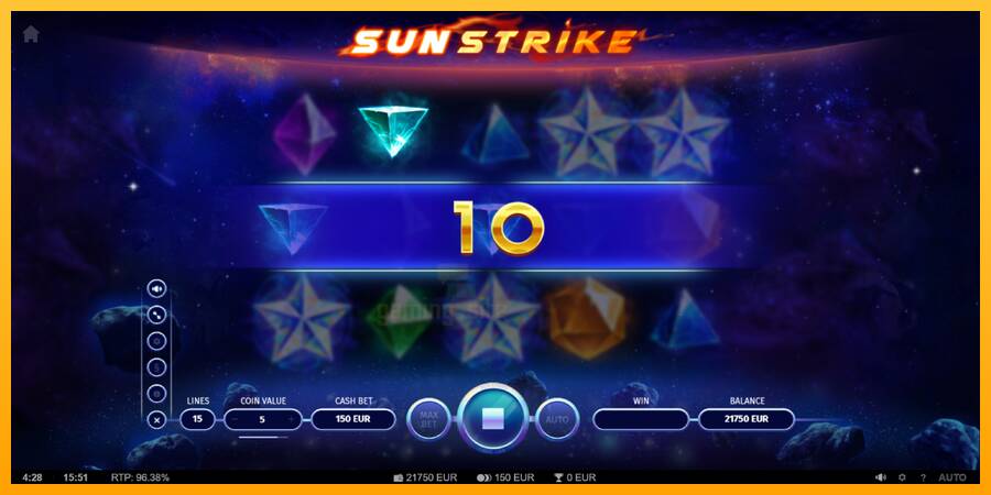 Sun Strike gaming machine for money, picture 3