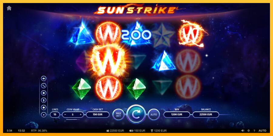 Sun Strike gaming machine for money, picture 4