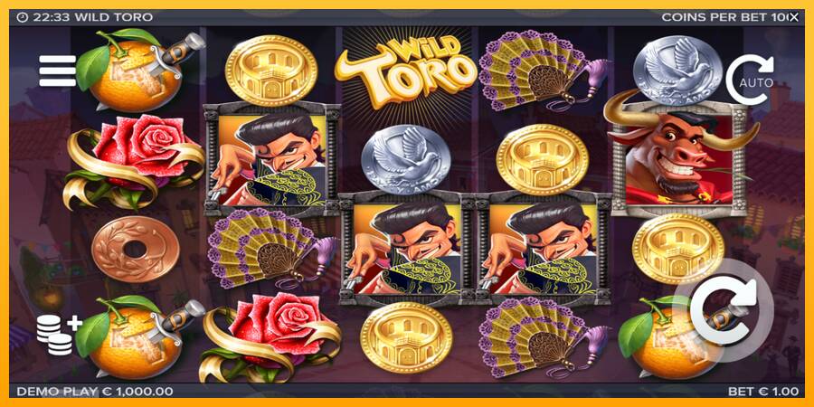 Wild Toro gaming machine for money, picture 1