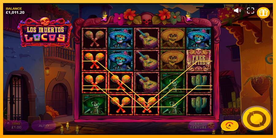 Los Muertos Locos gaming machine for money, picture 4