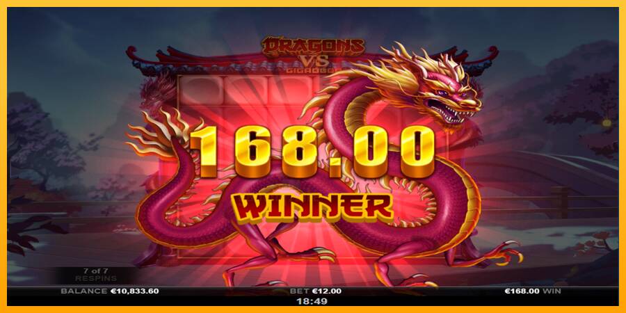 Dragons VS Gigablox gaming machine for money, picture 4