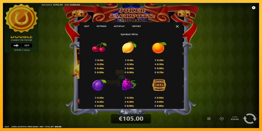 Joker Jackpots: Prize Mania gaming machine for money, picture 5