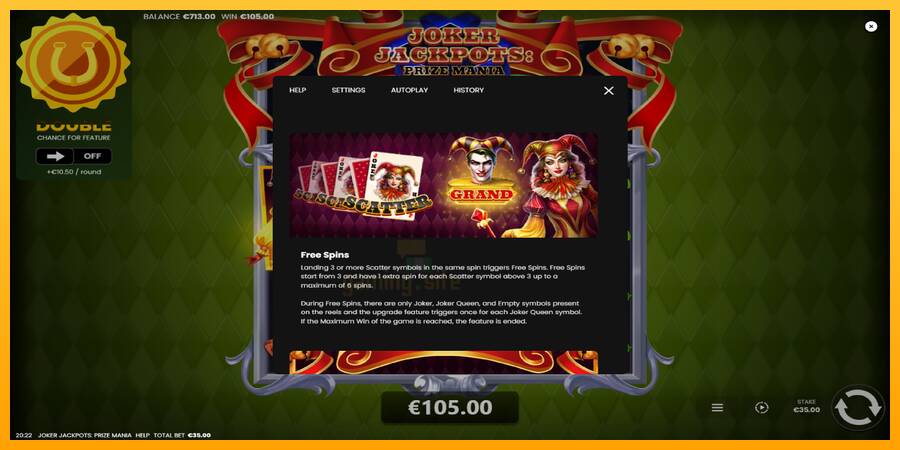 Joker Jackpots: Prize Mania gaming machine for money, picture 6