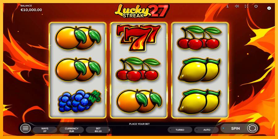 Lucky Streak 27 gaming machine for money, picture 1