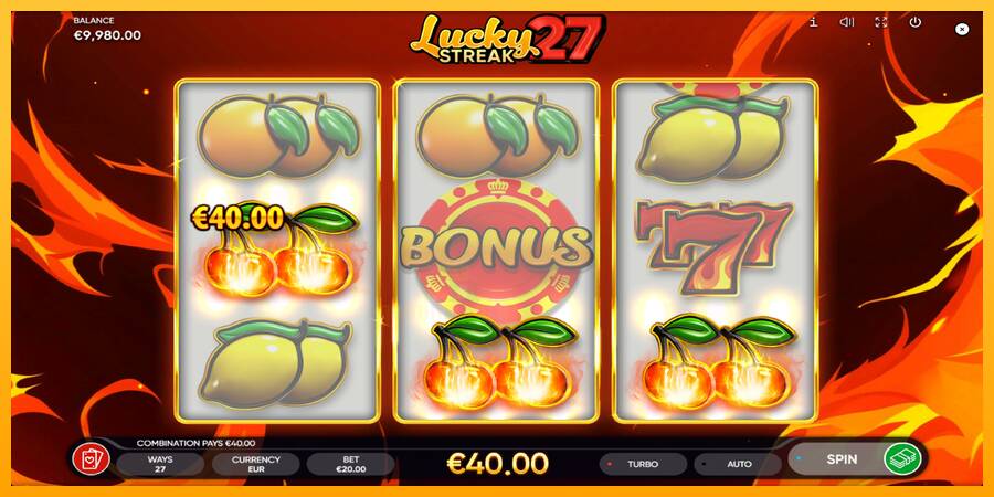 Lucky Streak 27 gaming machine for money, picture 4