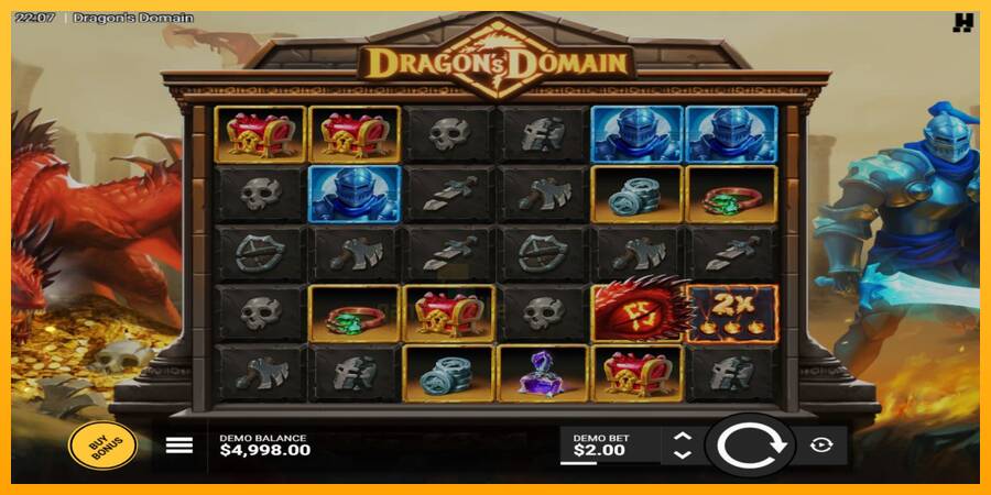 Dragons Domain gaming machine for money, picture 2