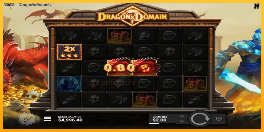 Dragons Domain gaming machine for money, picture 3