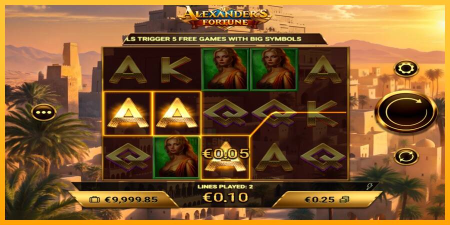 Alexanders Fortune gaming machine for money, picture 3