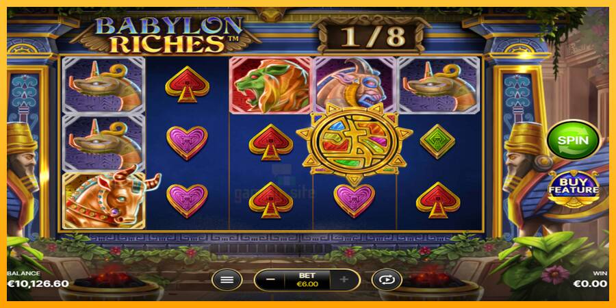 Babylon Riches gaming machine for money, picture 2