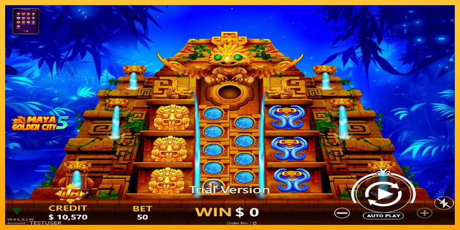 Maya Golden City 5 gaming machine for money, picture 1