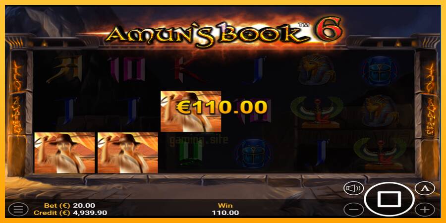 Amuns Book 6 gaming machine for money, picture 2