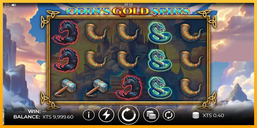 Odins Gold Spins gaming machine for money, picture 2