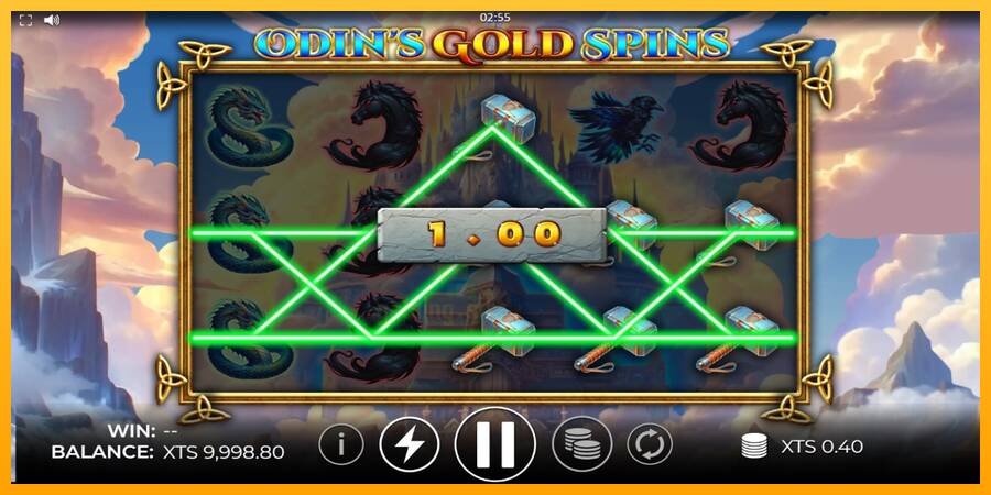 Odins Gold Spins gaming machine for money, picture 3