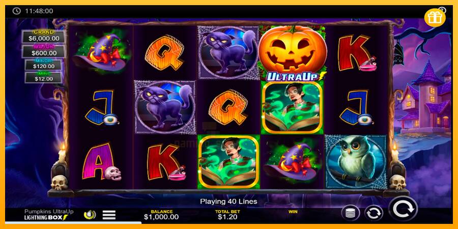 Pumpkins UltraUp gaming machine for money, picture 1