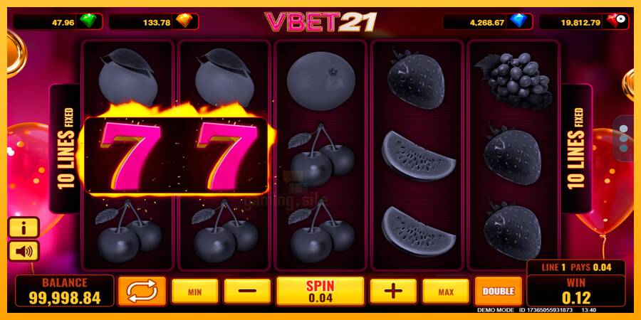 Vbet 21 gaming machine for money, picture 4