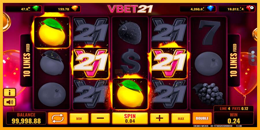 Vbet 21 gaming machine for money, picture 5