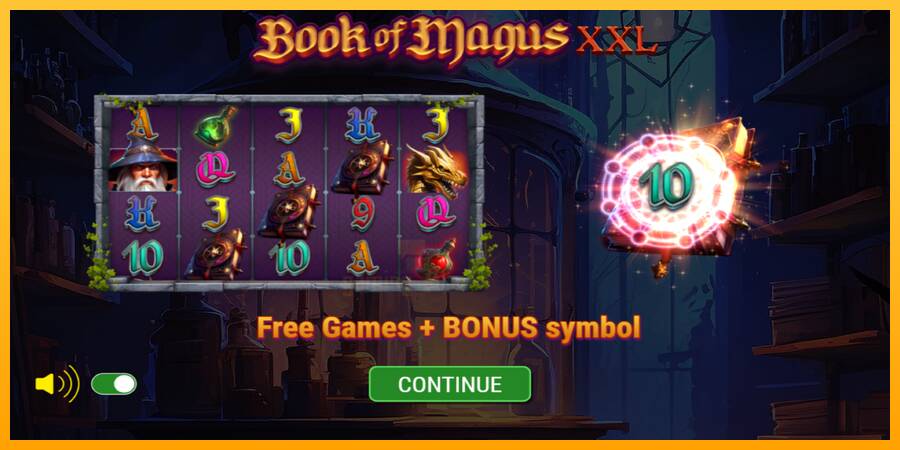 Book of Magus XXL gaming machine for money, picture 1