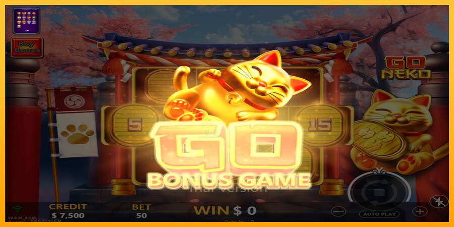 Go Neko gaming machine for money, picture 2